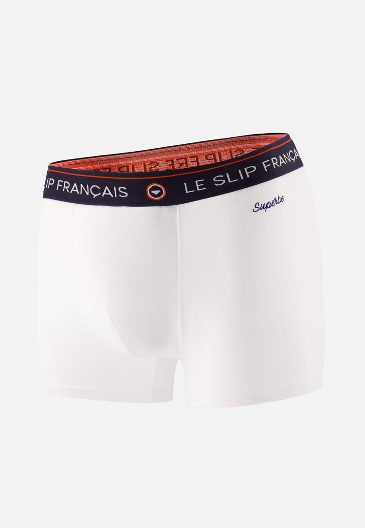 Redoutable Blanc Brodé Superbe - Le Slip Français - 1