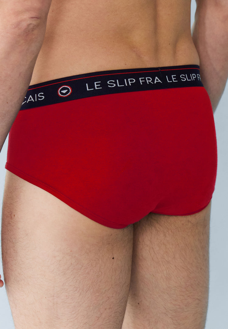 Intrepide Rouge Cerise Buche De Noel - Le Slip Français - 6