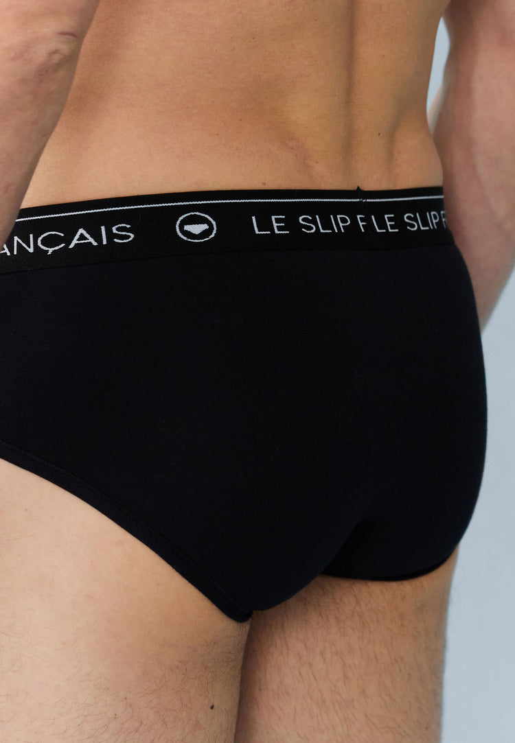 Intrépide Noir - Le Slip Français - 6