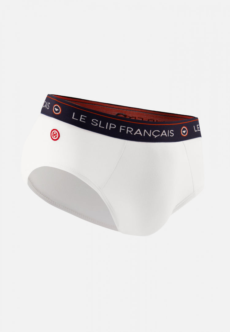 Intrepid White Swiss Roundel - Le Slip Français - 1