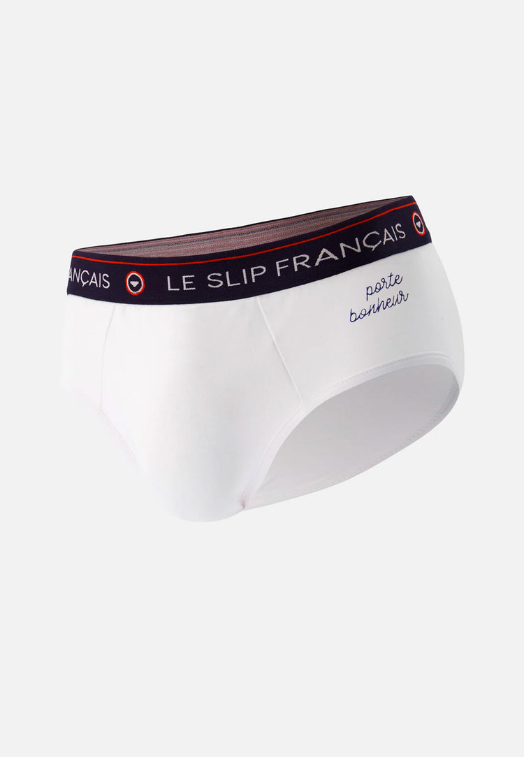 Intrepide Blanc Porte Bonheur - Le Slip Français - 1