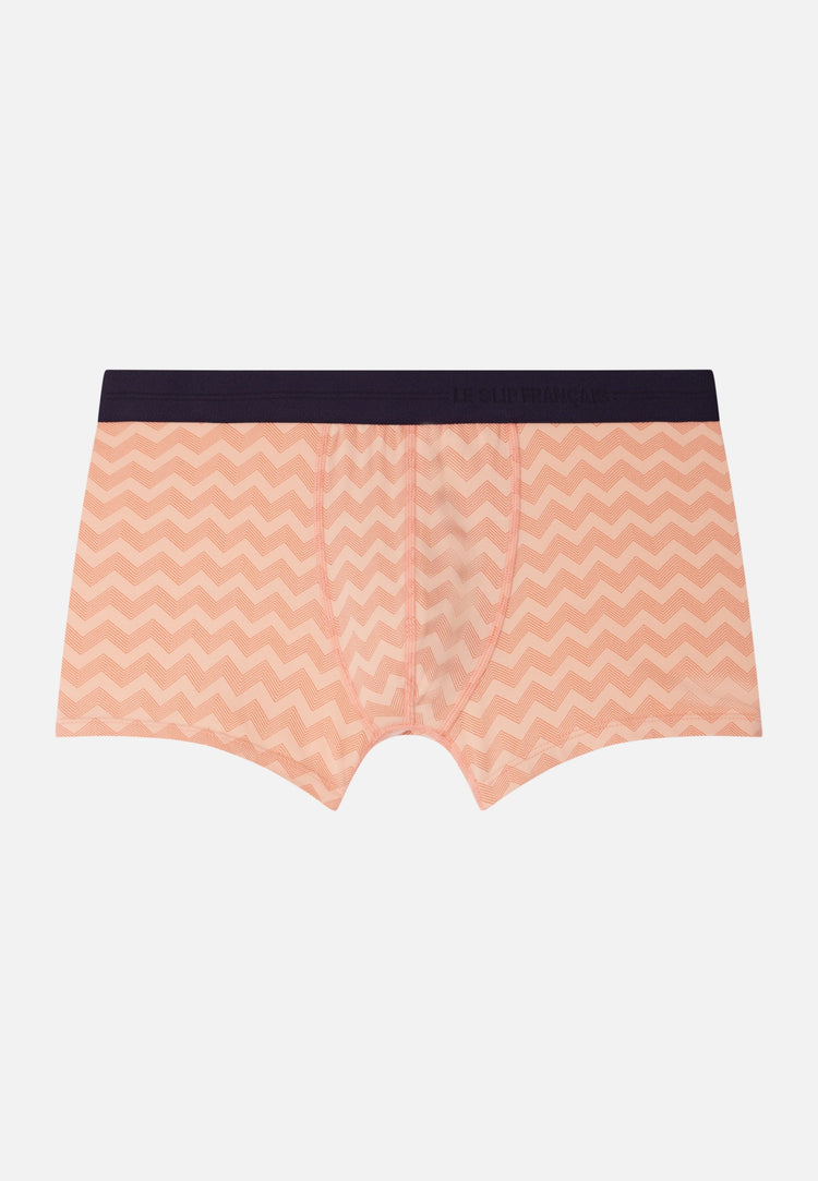 Marius Chevron Zig Zag Tango Apricot - Le Slip Français - 10