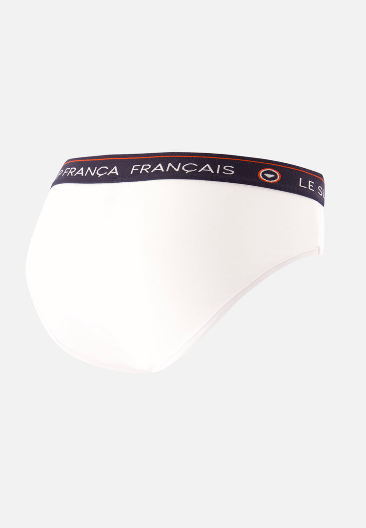 Pack Duo Culotte Rieuse Blanc - Le Slip Français - 5