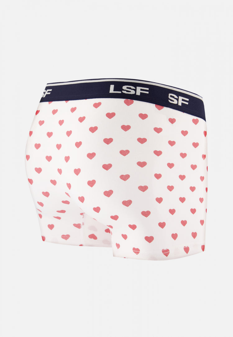 Marius Little Red Heart Embroidered Climber - Le Slip Français - 7