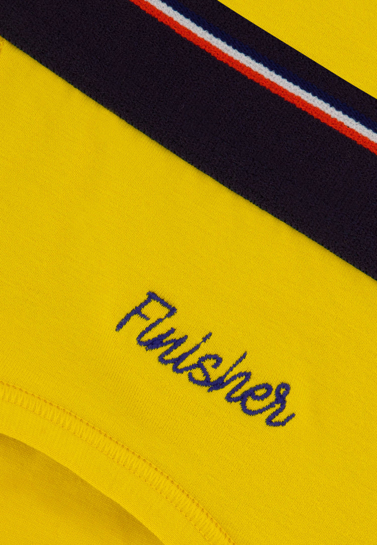 Terrible Yellow Waxed Embroidered 'Finisher' - Le Slip Français - 2