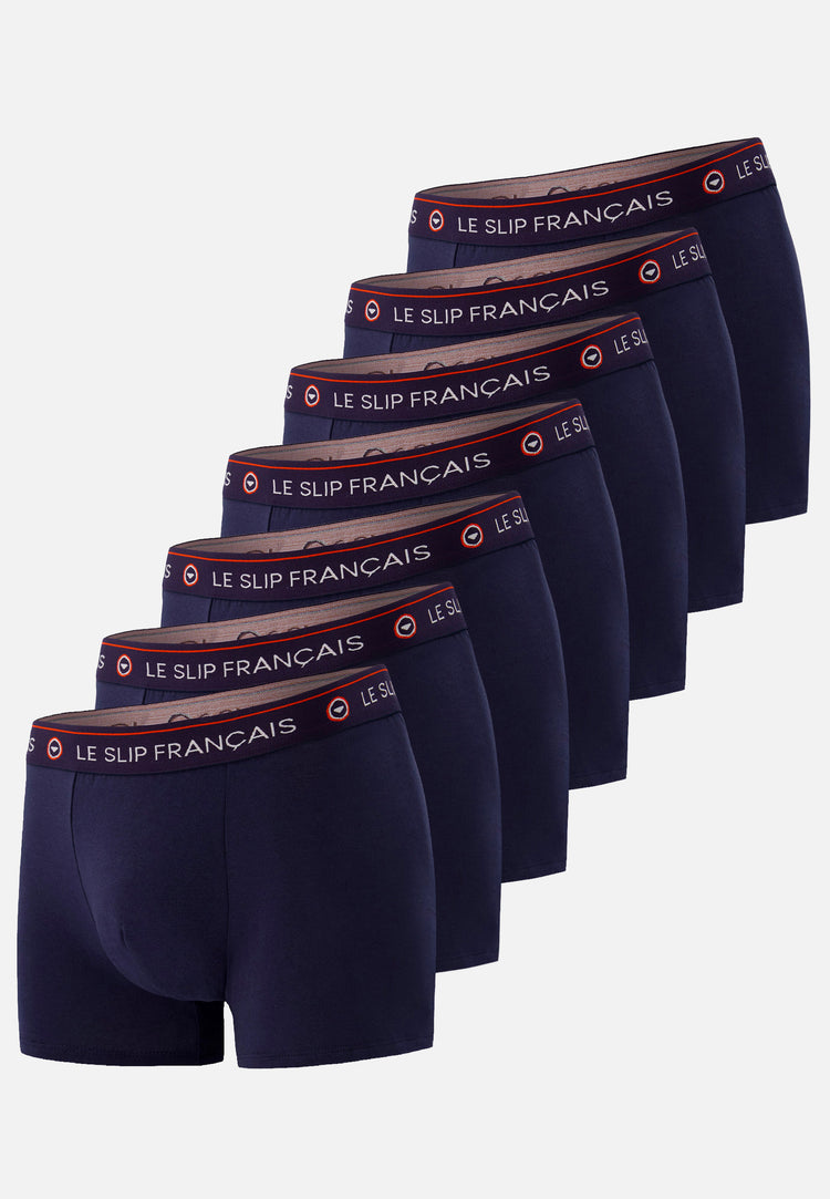 Pack Semainier Boxer Redoutable Marine - Le Slip Français - 1