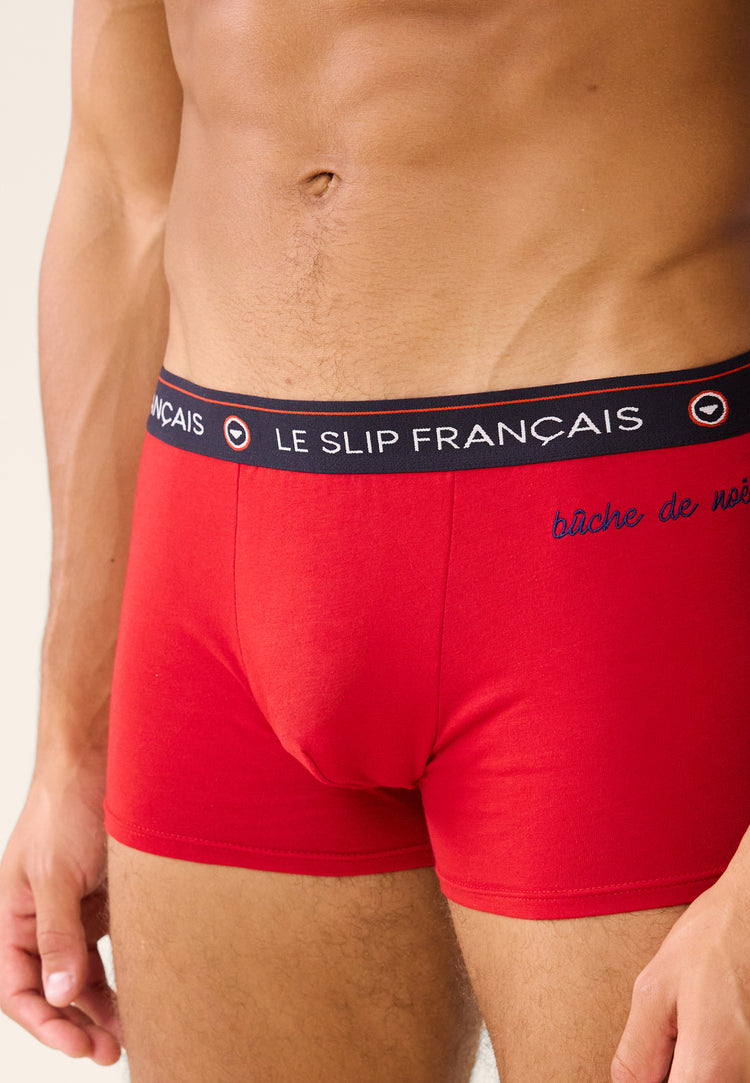 Redoutable Rouge Cerise Buche De Noel - Le Slip Français - 6