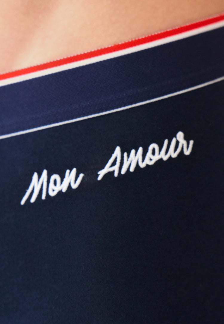 Marius Marine and Embroidered Love Box - Le Slip Français - 2