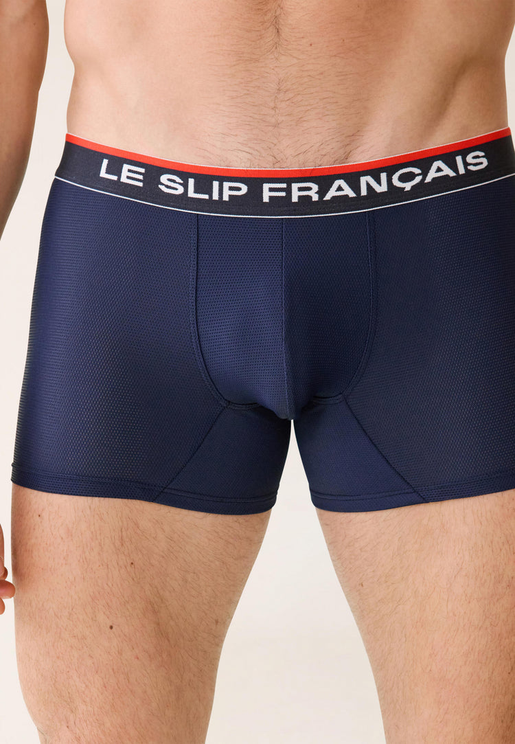 Pack Duo Boxer Guillaume Marine Noir - Le Slip Français - 9