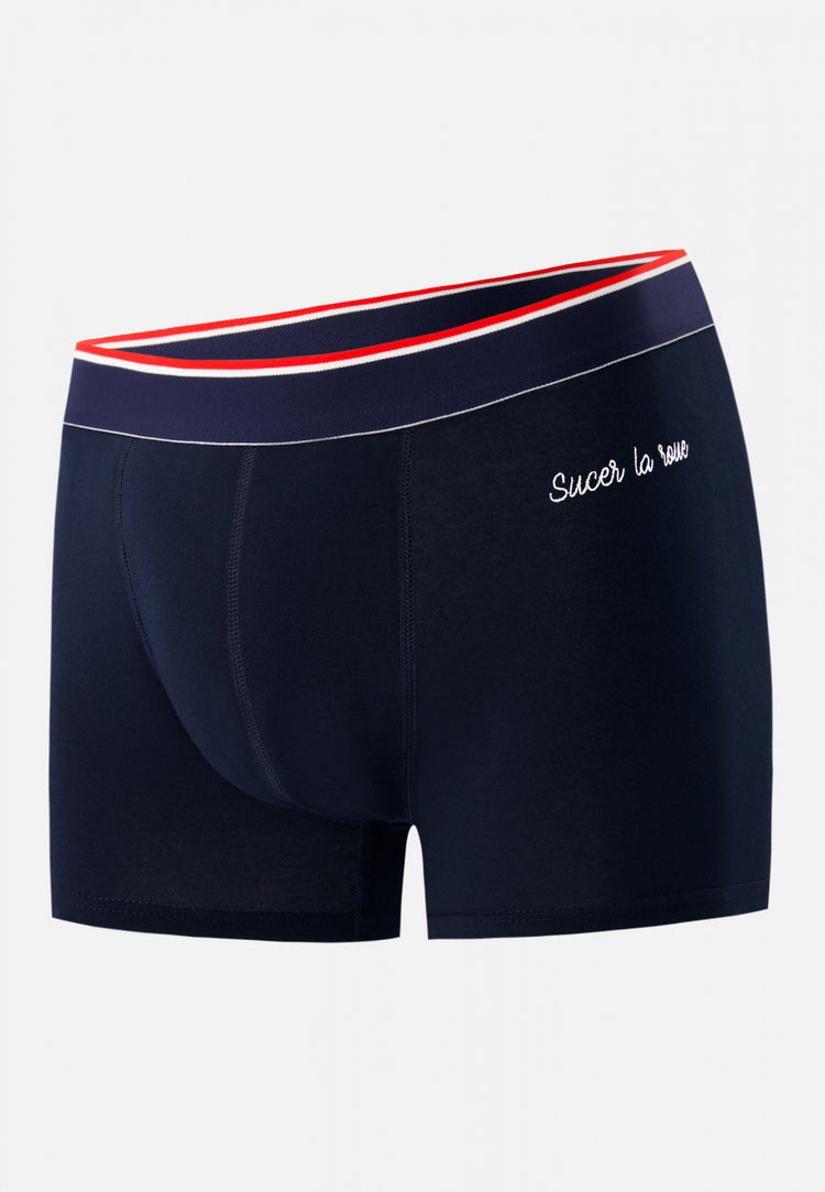 Marius Marine Embroidered 'Sucking the wheel' - Le Slip Français - 1