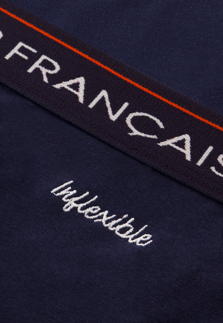 Intrépide Marine Brodé Inflexible - Le Slip Français - 3