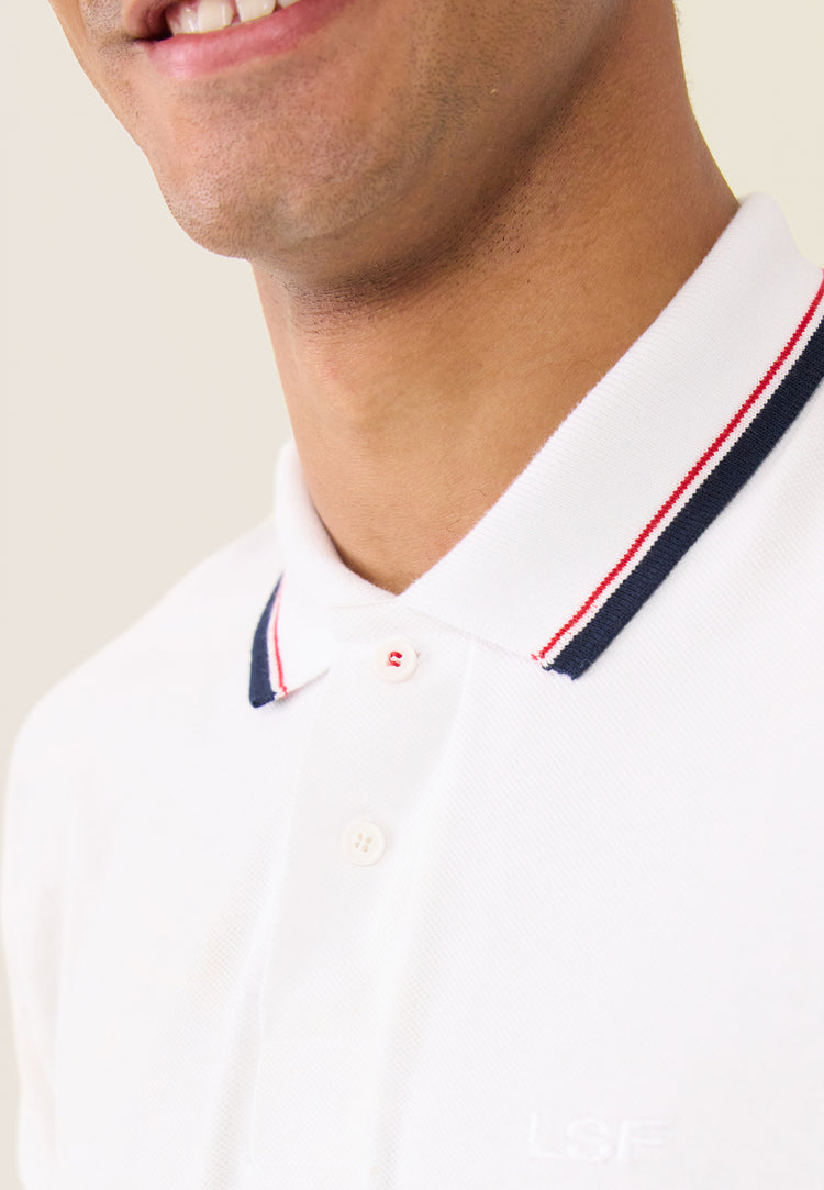 White Polo Shirt - Le Slip Français - 2